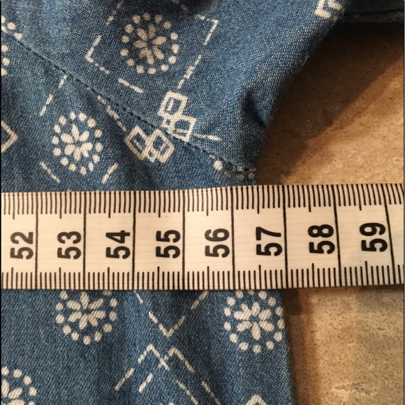 Denim Company* Size.10. Relaxed/casual/Boho style midi dress - Picture 12 of 12